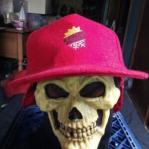 Deadstock Vintage Blackomb Whistler Wool Hat Ear Flaps